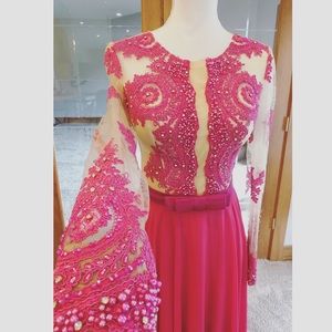 Hot pink fancy dress